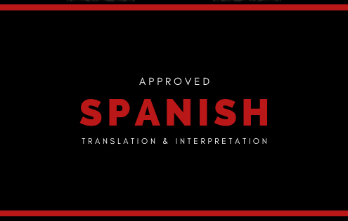approved spanish translation and interpretation